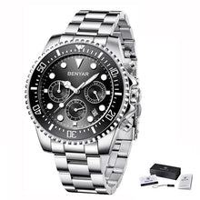 Load image into Gallery viewer, BENYAR 2020 Mens Casual Sport Watch Top Brand Luxury Army Military Mens Wrist Watch stainless steel Clock Relogio Masculino - Home Garden 01