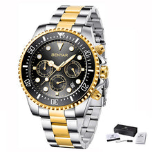 Load image into Gallery viewer, BENYAR 2020 Mens Casual Sport Watch Top Brand Luxury Army Military Mens Wrist Watch stainless steel Clock Relogio Masculino - Home Garden 01