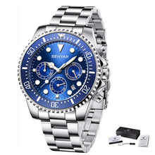 Load image into Gallery viewer, BENYAR 2020 Mens Casual Sport Watch Top Brand Luxury Army Military Mens Wrist Watch stainless steel Clock Relogio Masculino - Home Garden 01
