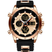 Load image into Gallery viewer, Mens Watches Top Brand Luxury Chronograph Gold Men Watch Quatz Digital Led Sport Watch Men Male Clock Man Waterproof Wristwatch - Home Garden 01