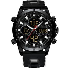 Load image into Gallery viewer, Mens Watches Top Brand Luxury Chronograph Gold Men Watch Quatz Digital Led Sport Watch Men Male Clock Man Waterproof Wristwatch - Home Garden 01