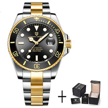 Load image into Gallery viewer, PAGANI Design Brand Luxury Men Watches Automatic Black Watch Men Stainless Steel Waterproof Business Sport Mechanical Wristwatch - Home Garden 01