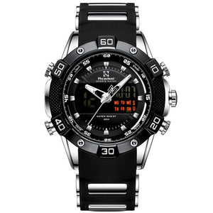 Readeel Brand Luxury LED Digital Quartz Mens Watches Chronograph Man Sport Watch Waterproof Wristwatch relogio quartzo masculino - Home Garden 01